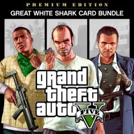 GTAV: Premium Online Edition and Great White Shark Card PS4