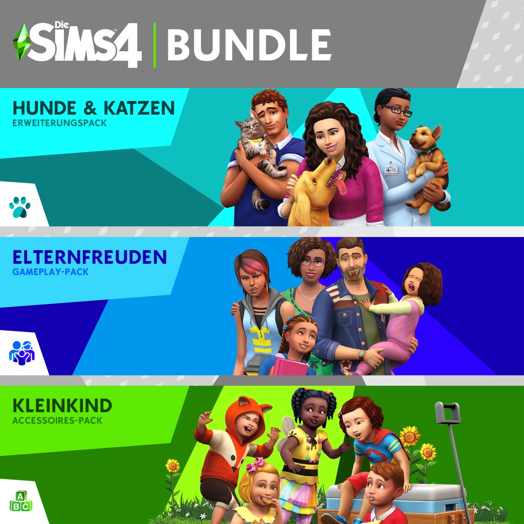 Die Sims 4 Bundle Hunde And Katzen Elternfreuden Kleinkind Auf Ps4 Offizieller Playstation Store Schweiz