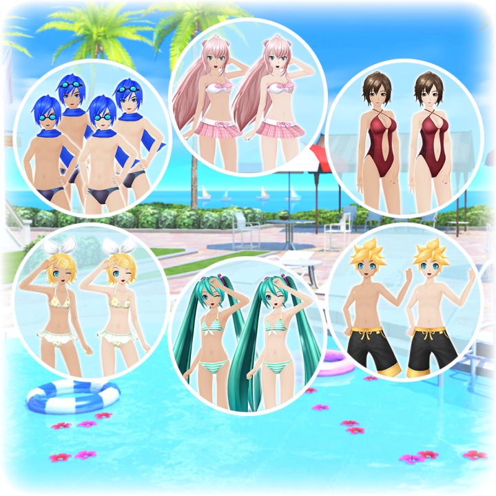 gryde Dykker stilhed Hatsune Miku: Project DIVA F 2nd – Swimwear Pack PS3 / PS Vita — buy online  and track price history — PS Deals Finland