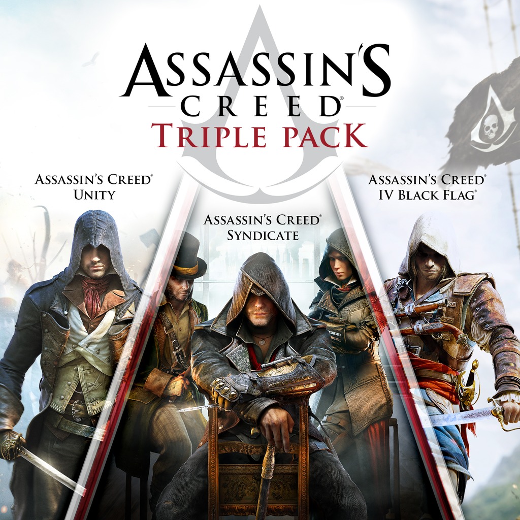 Assassin S Creed Triple Pack Black Flag Unity Syndicate On Ps4 Official Playstation Store Finland