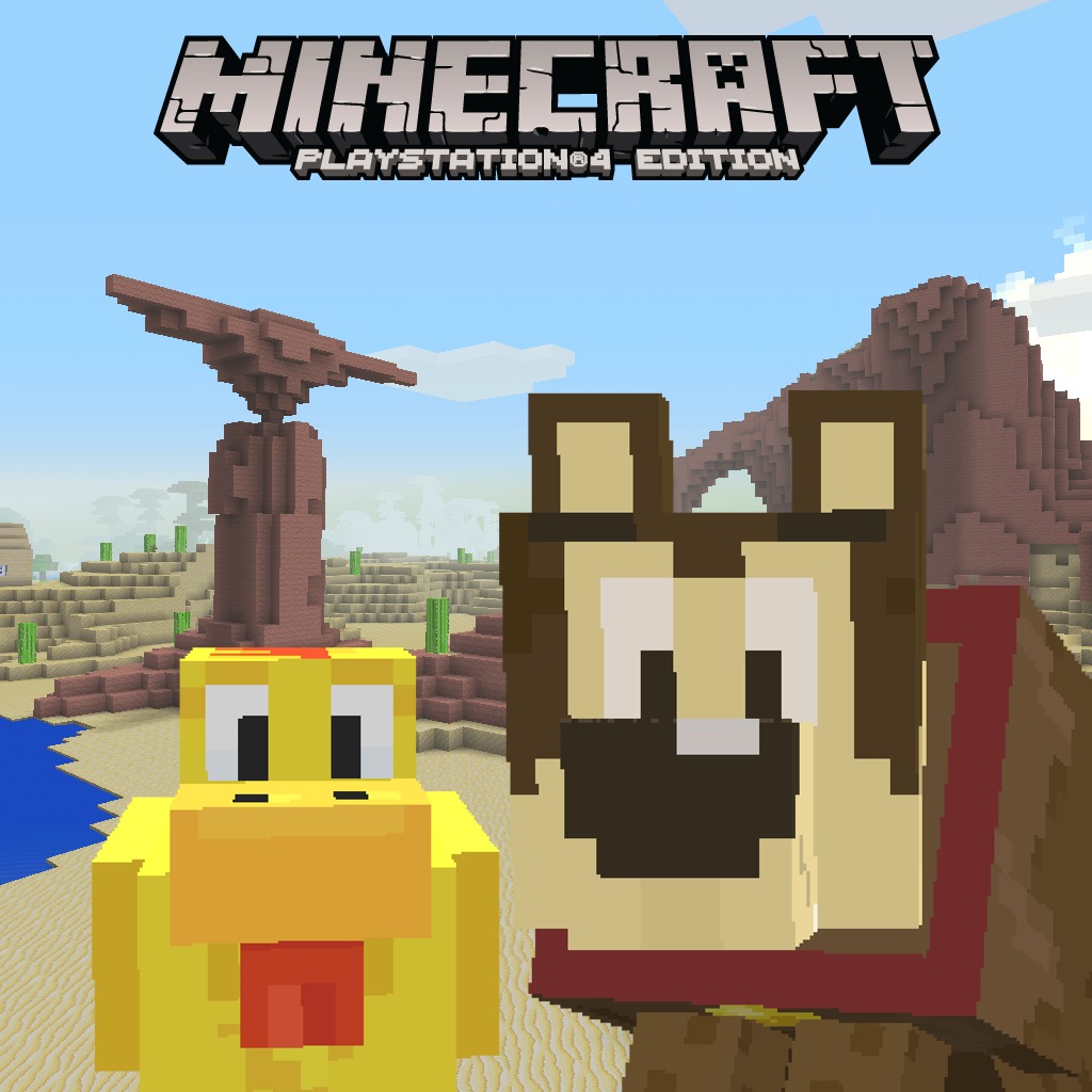 Minecraft Cartoon Texture Pack On Ps4 Official Playstation Store Hong Kong