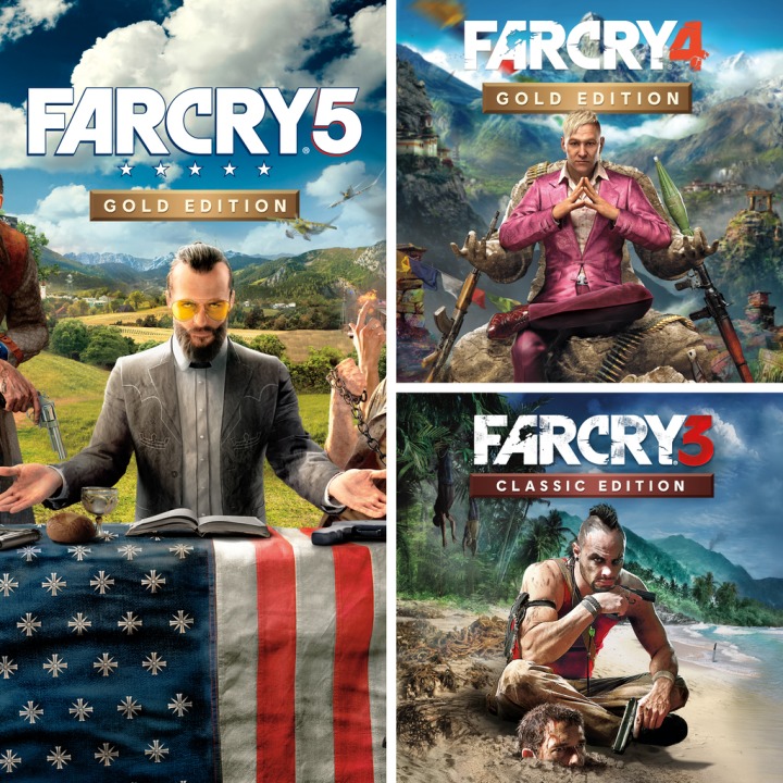 Far Cry 5 - Digital Gold Edition」+「Far Cry 4 - Gold Edition」+「Far Cry Classic - Digital Edition」Bundle PS4 — buy online and track price history — PS