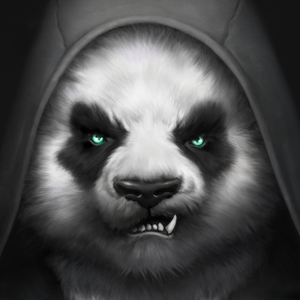 Hooded panda clearance