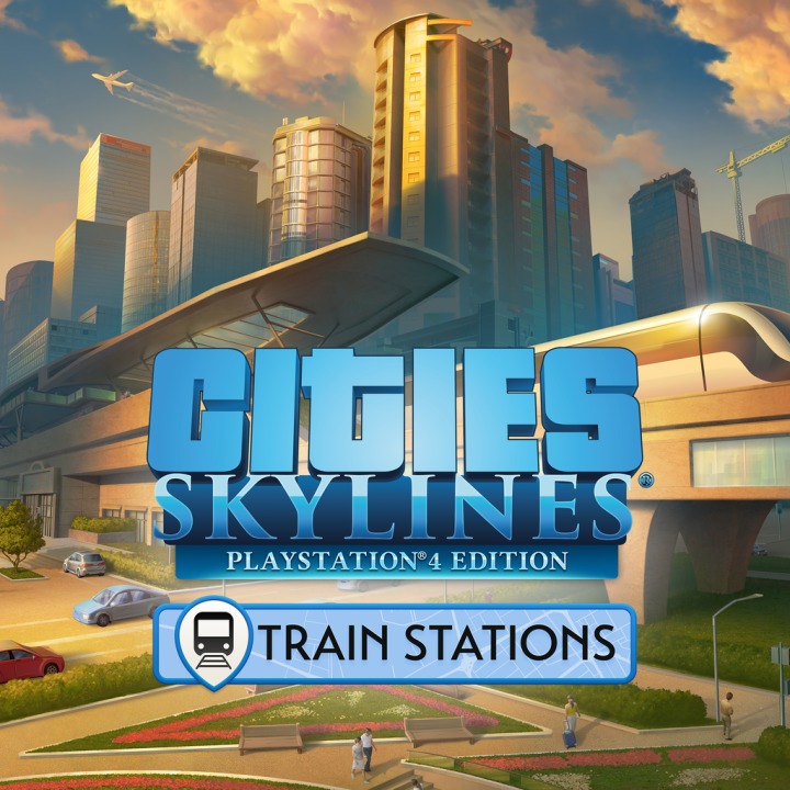 Cities Skylines Content Creator Pack Train Stations Ps4 Buy Online And Track Price History Ps Deals भ रत
