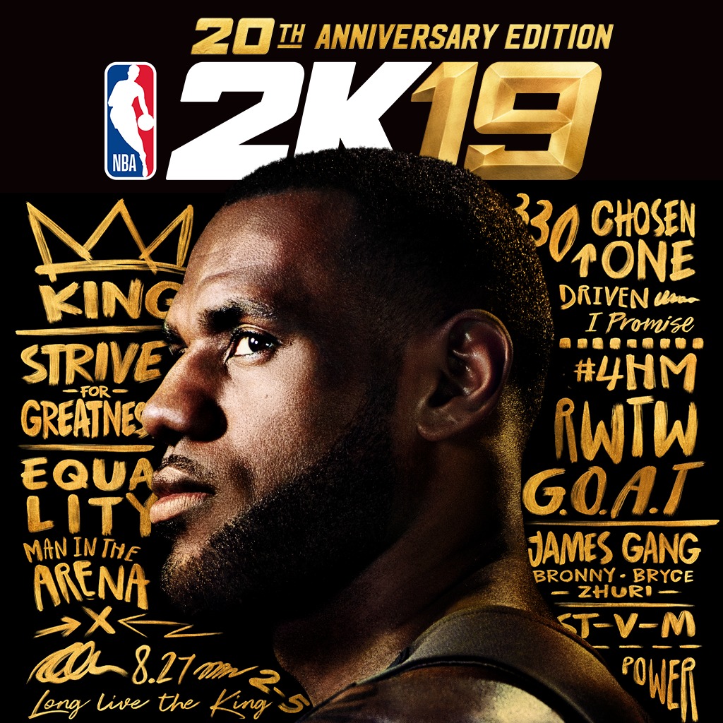 what comes with the nba 2k19 20th anniversary edition