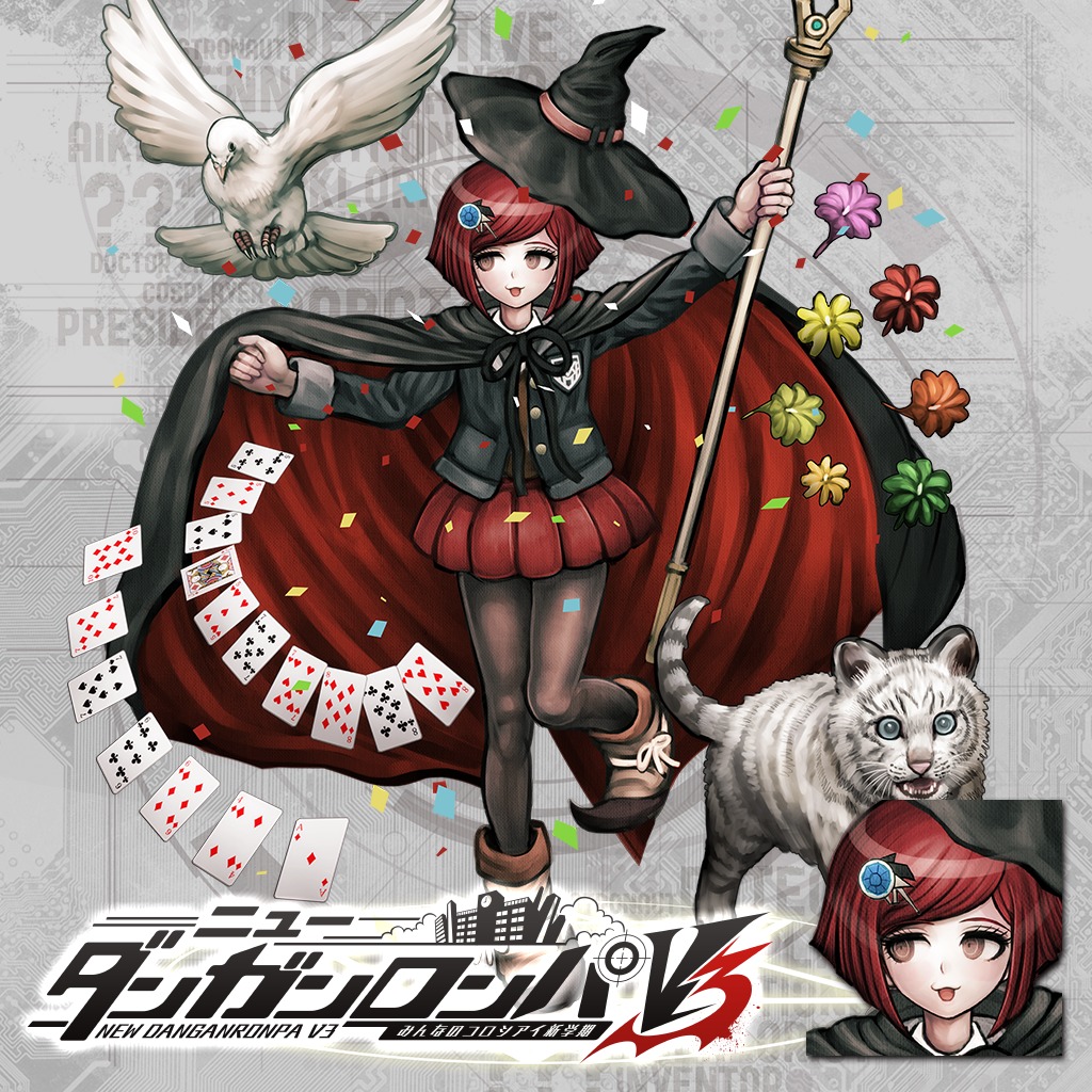 ニューダンガンロンパv3 夢野秘密子 アクリルキーホルダー ニュー