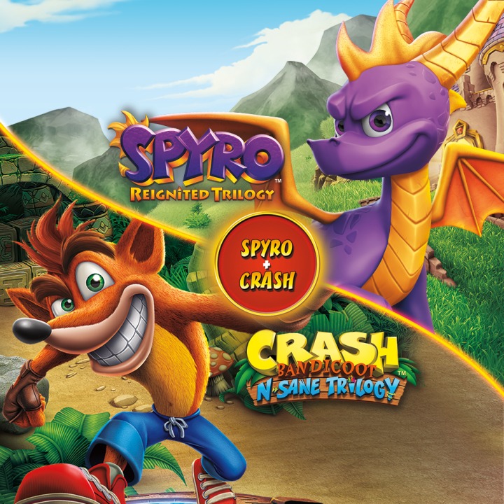 Spyro™ + Crash Remastered Game Bundle PS4 — buy online and