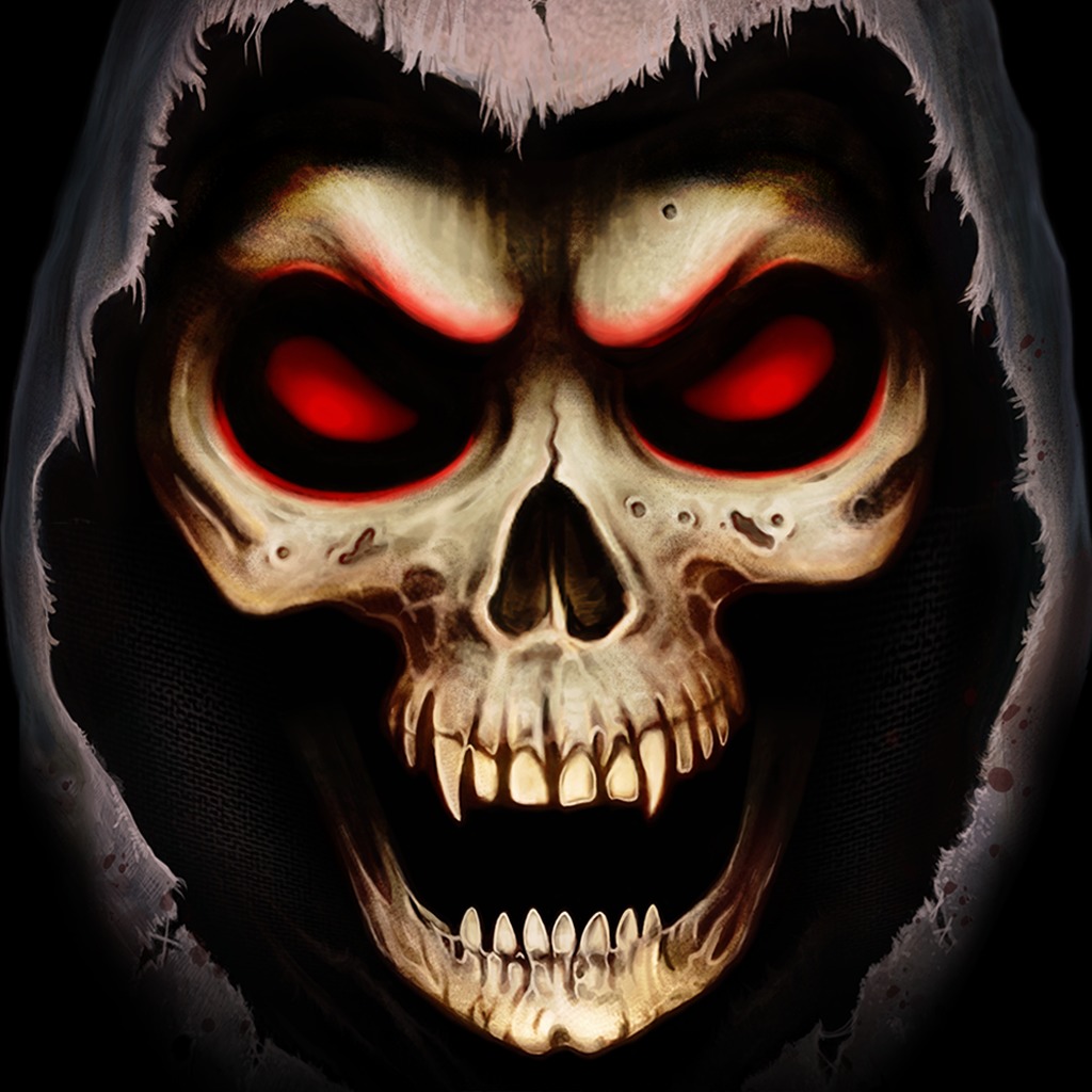 evil skull
