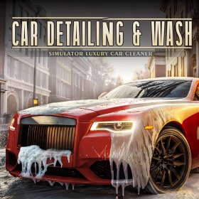 Car Detailing & Wash Simulator : Luxury Car Cleaner