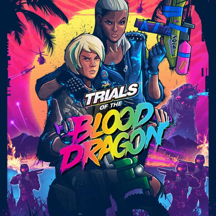 Trials of The Blood Dragon - PS4 - (PlayStation)
