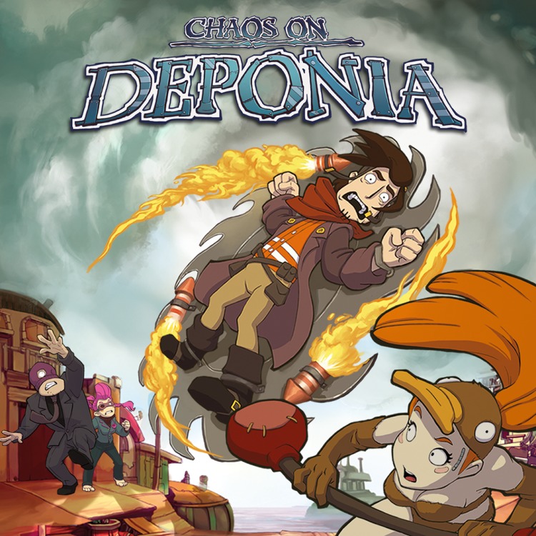 Chaos on Deponia - PS4 - (PlayStation)