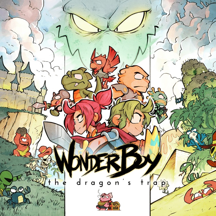 Wonder Boy: The Dragon's Trap - PS4 - (PlayStation)
