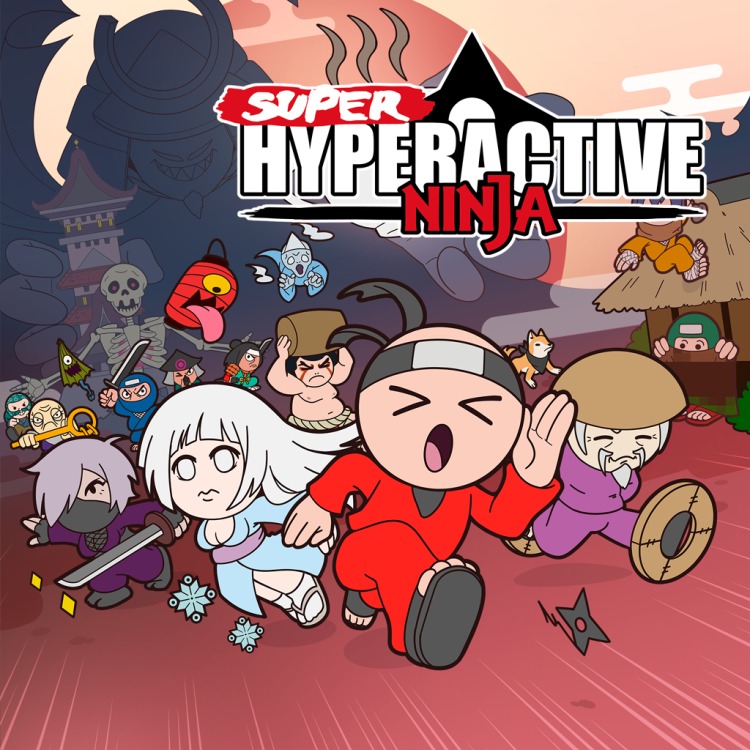 Super Hyperactive Ninja - PS4 - (PlayStation)