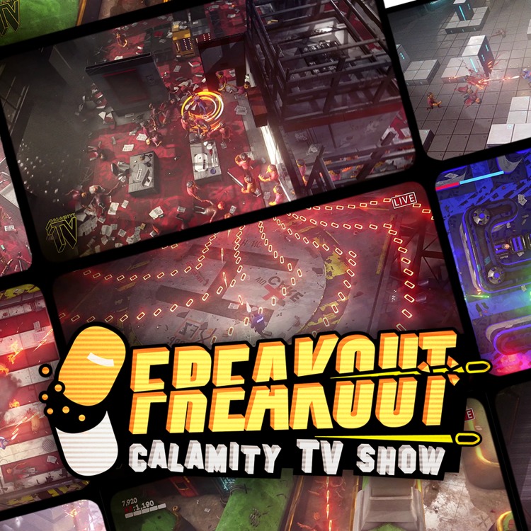 Freakout: Calamity TV Show - PS4 - (PlayStation)