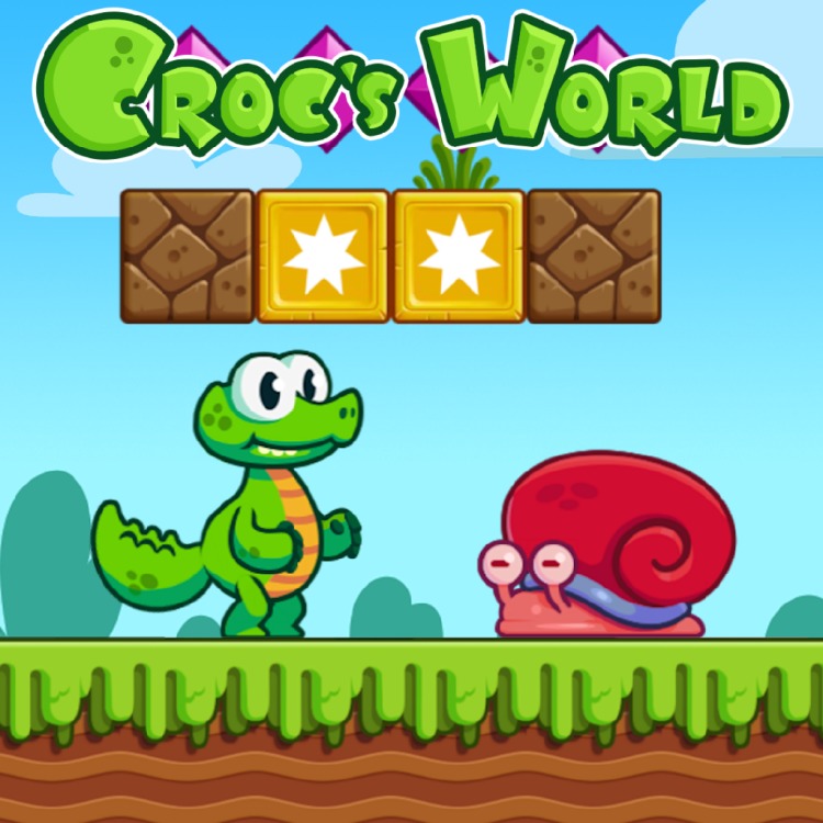 Croc's World - PS4 - (PlayStation)