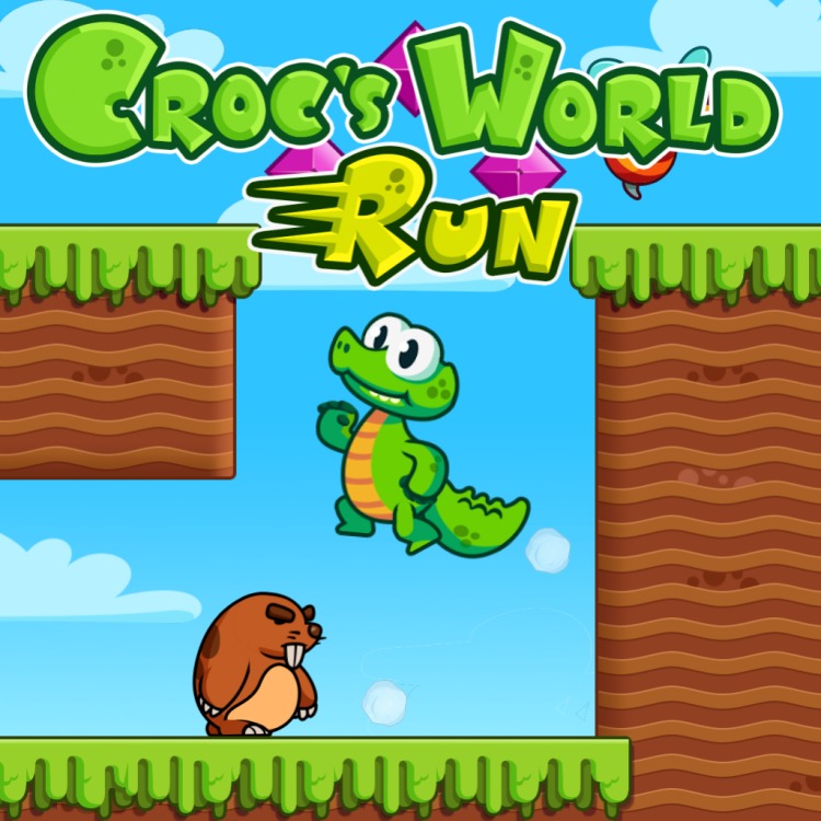 Croc's World Run - PS4 - (PlayStation)