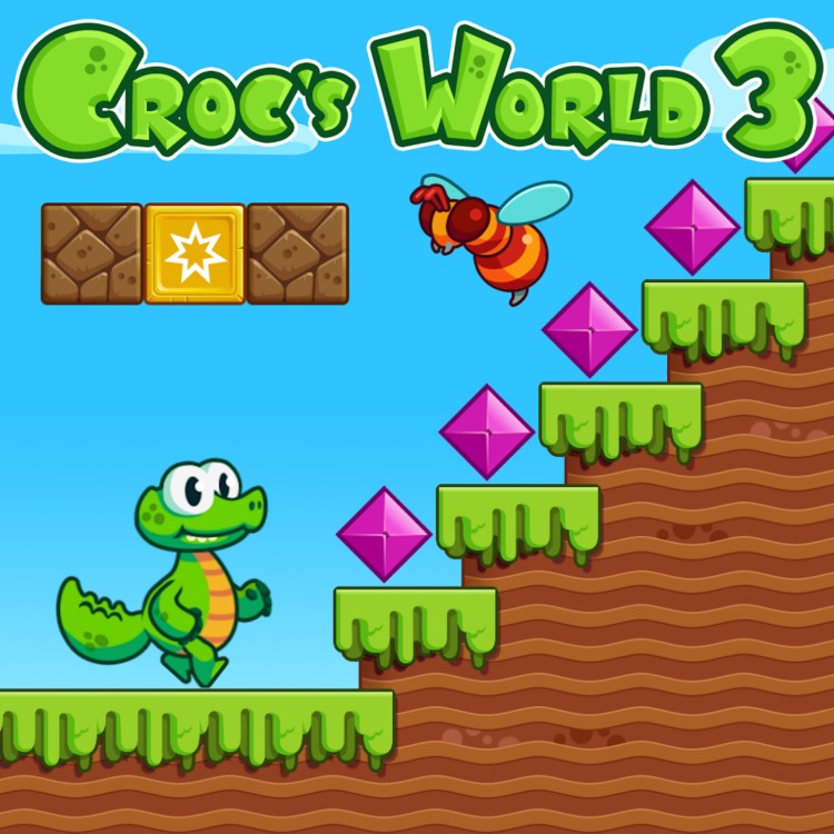 Croc's World 3 - PS4 - (PlayStation)