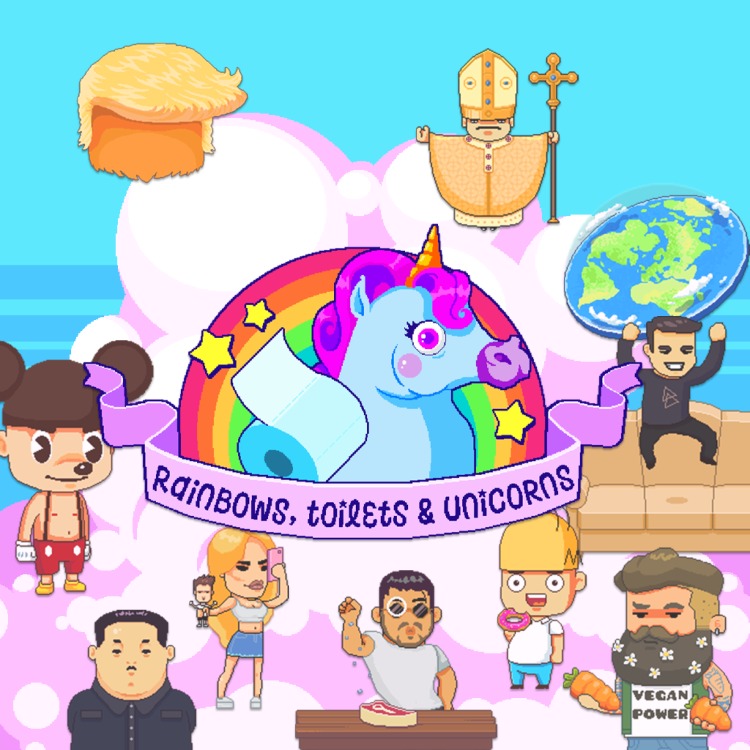 Rainbows, toilets & unicorns - PS4 - (PlayStation)