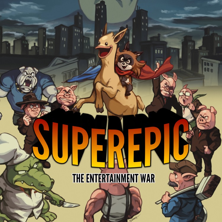 SuperEpic: The Entertainment War - PS4 - (PlayStation)