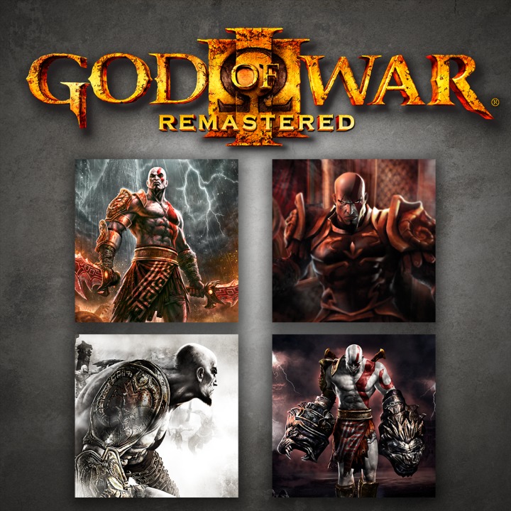 GOD OF WAR & GOD OF WAR III 3 REMASTERED PS4 2 SET BUNDLE