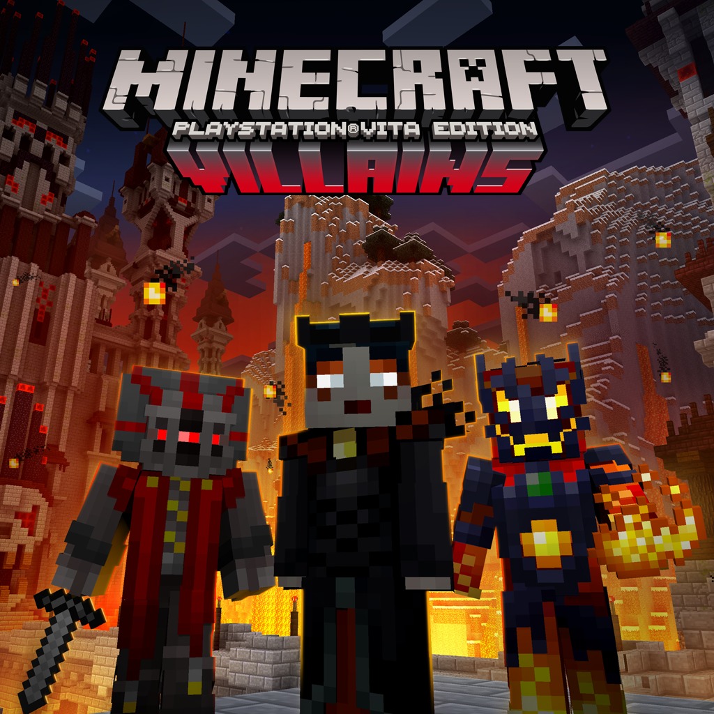 Minecraft Villains Skin Pack On Ps Vita Official Playstation Store Us