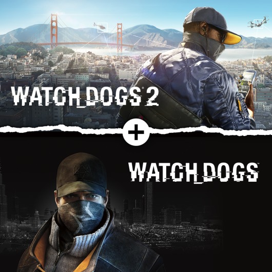 Watch Dogs 1 + Watch Dogs 2 Standard Editions Bundle for playstation