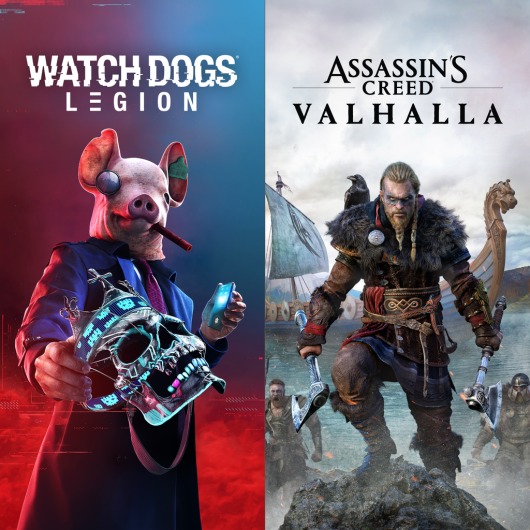 Assassin’s Creed® Valhalla + Watch Dogs®: Legion Bundle for playstation