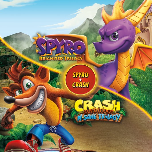 Spyro™ + Crash Remastered Game Bundle for playstation
