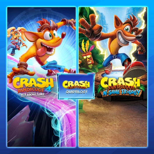 Crash Bandicoot™ - Quadrilogy Bundle for playstation