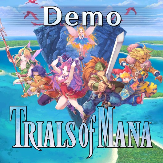 Trials of Mana Demo for playstation