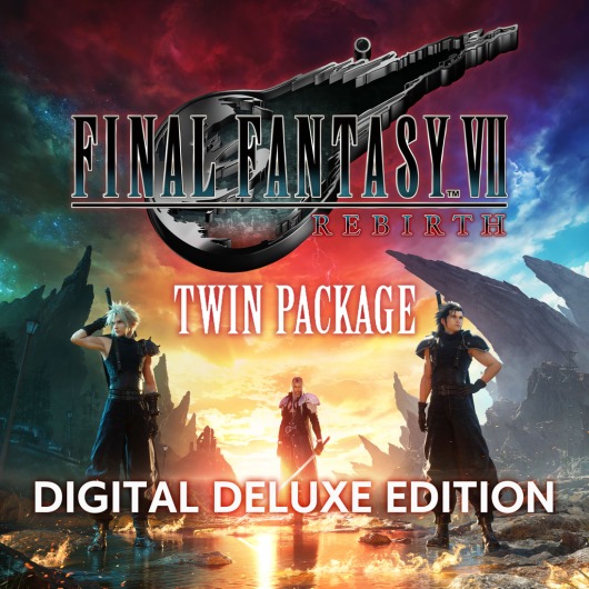 FINAL FANTASY VII REMAKE & REBIRTH Digital Deluxe Twin Pack for playstation