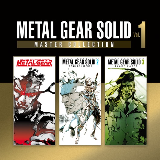 METAL GEAR SOLID: MASTER COLLECTION Vol.1 PS4 & PS5 for playstation