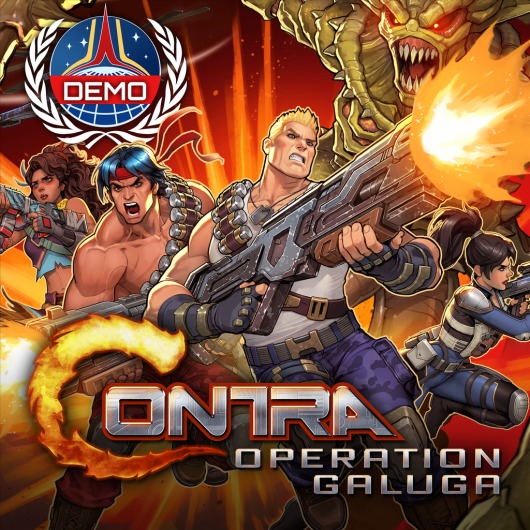 Contra: Operation Galuga Demo for playstation
