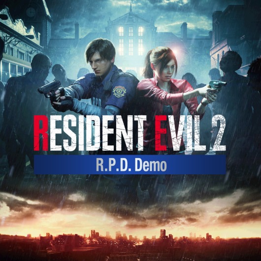 RESIDENT EVIL 2 R.P.D. Demo for playstation