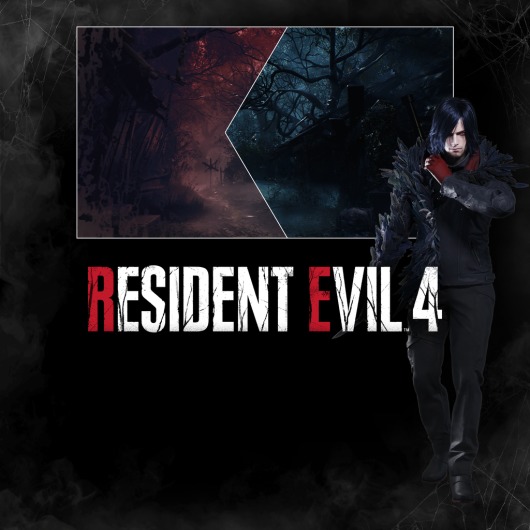 Resident Evil 4 Leon Costume & Filter: 'Villain' for playstation