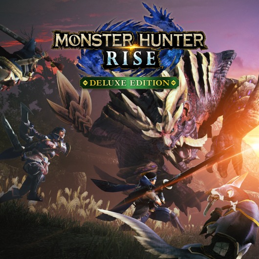 Monster Hunter Rise Deluxe Edition PS4 & PS5 for playstation