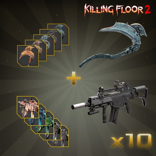 Killing Floor 2 - Blood & Bonfires Weapon Bundle for playstation