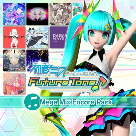 Hatsune Miku: Project DIVA Future Tone Mega Mix Encore Pack for playstation