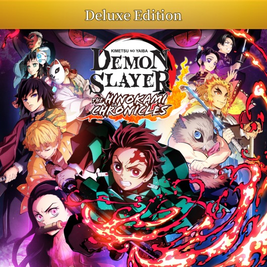 Demon Slayer -Kimetsu no Yaiba- The Hinokami Chronicles Deluxe Edition PS4 & PS5 for playstation