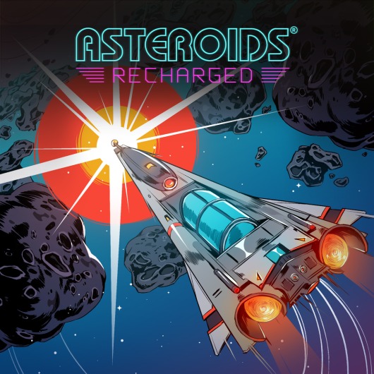 Asteroids: Recharged for playstation