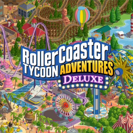 RollerCoaster Tycoon Adventures Deluxe for playstation
