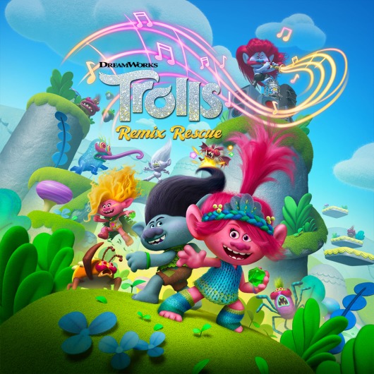 DreamWorks Trolls Remix Rescue for playstation