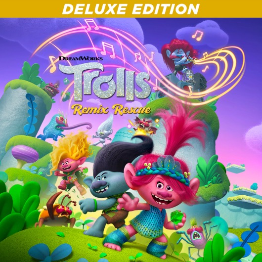 DreamWorks Trolls Remix Rescue Deluxe Edition for playstation