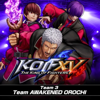 KOF XV DLC Characters \"Team AWAKENED OROCHI\"