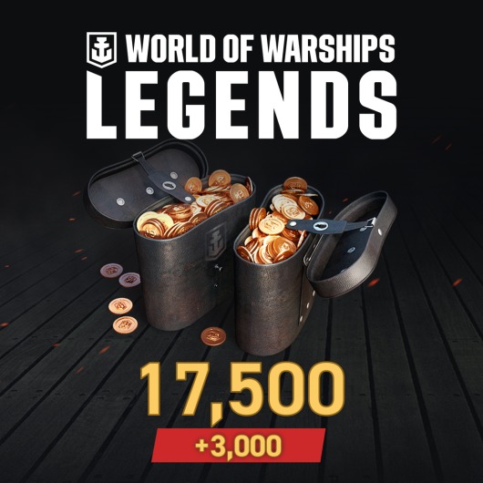 World of Warships: Legends - 20,500 Doubloons PS4 for playstation
