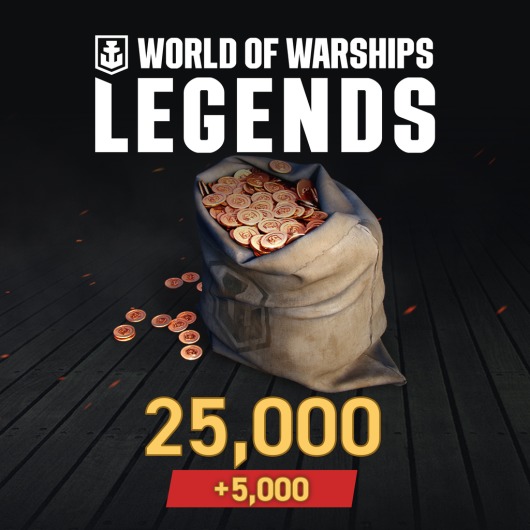 World of Warships: Legends - 30,000 Doubloons PS4 for playstation