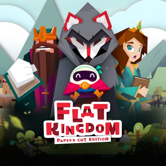 Flat Kingdom Paper's Cut Edition PS4 & PS5 for playstation