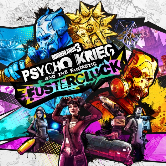 Borderlands 3: Psycho Krieg and the Fantastic Fustercluck PS4™ &  PS5™ for playstation