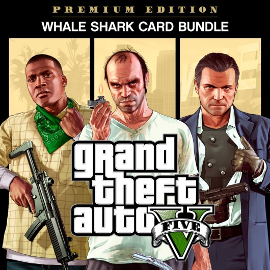 Grand Theft Auto V: Premium Edition & Whale Shark Card Bundle for playstation