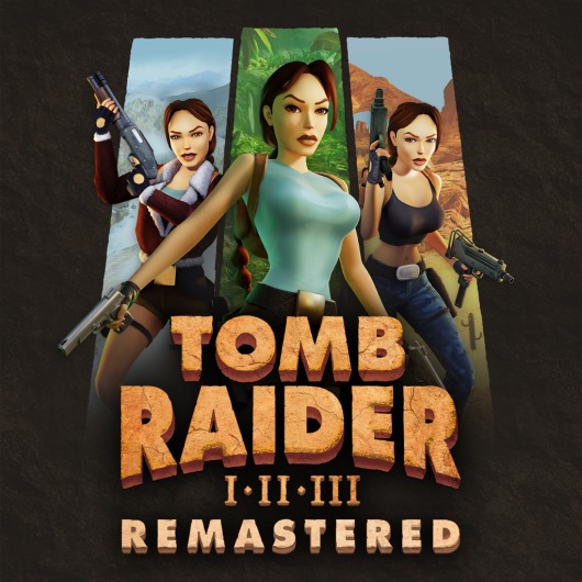 Tomb Raider I-III Remastered Starring Lara Croft for playstation